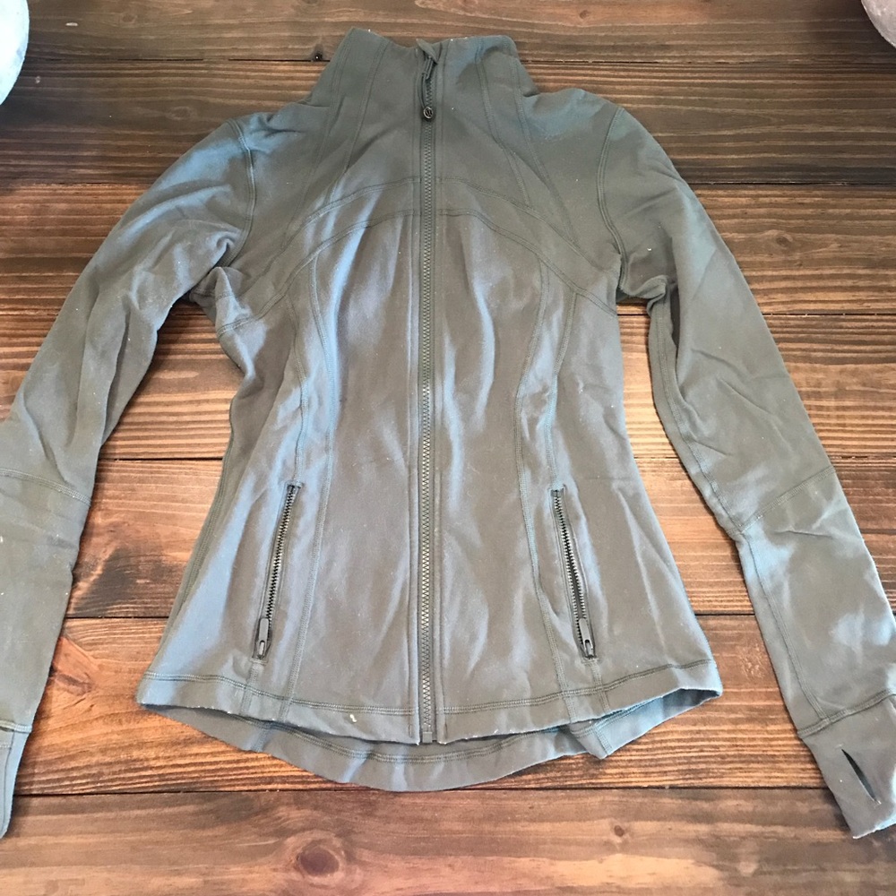 Lululemon Define Jacket, Size 8, Hunter Green